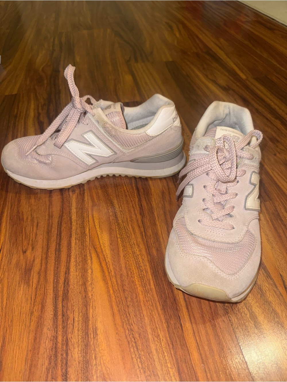 New Balance 574 Pink Haze Sneakers Pink & Gray US 8